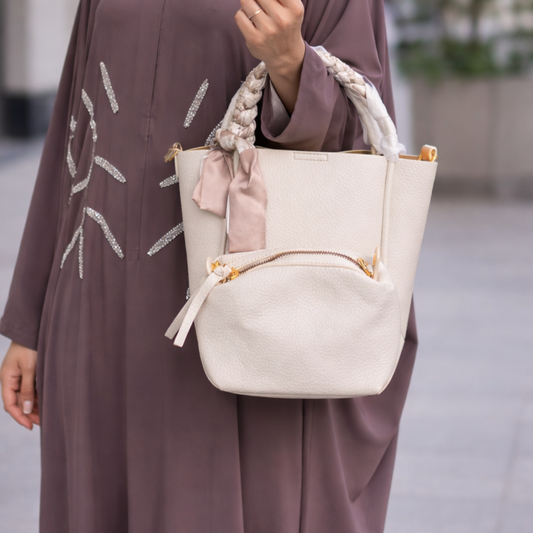 Elegant Soft Leather Handbag - Boorso